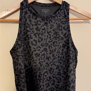 Athleta Dark Leopard Print Tank Top